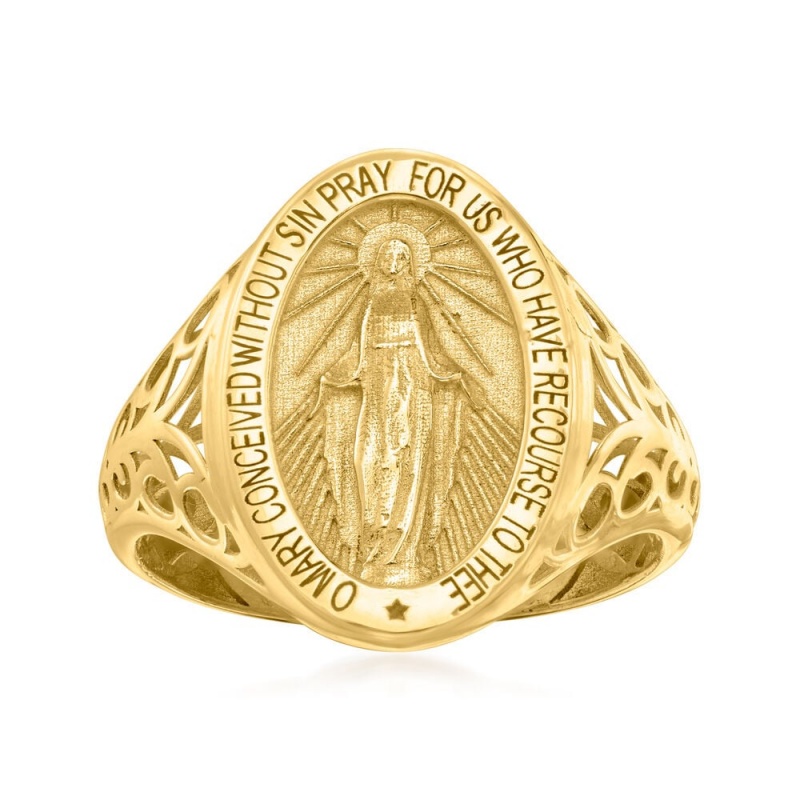 Women's Bulk Wholesale Religious Rings, Retro Vintage Finger Ring